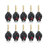 Uncut Smart Car Key Fob 4 BTN Replacement for 2005-2015 Fortwo Remote KR55WK45144 315MHz  KR-B4SA-10